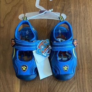 Paw Patrol Light Up! Blue Kids Sandals- Chase and Marshall!